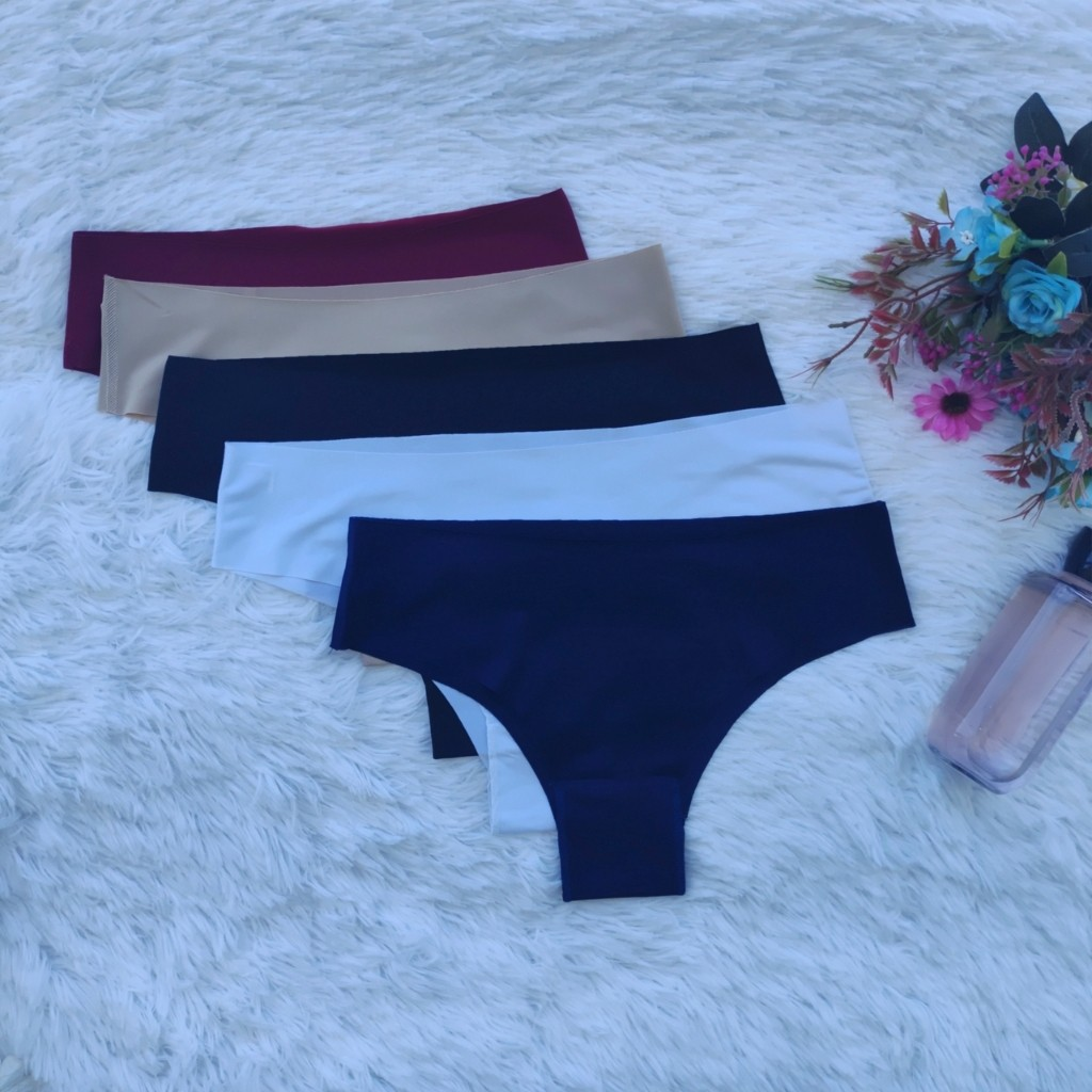 Kit 12 Calcinhas Fio Dental Sem Costura Corte a Laser Acabamento Top