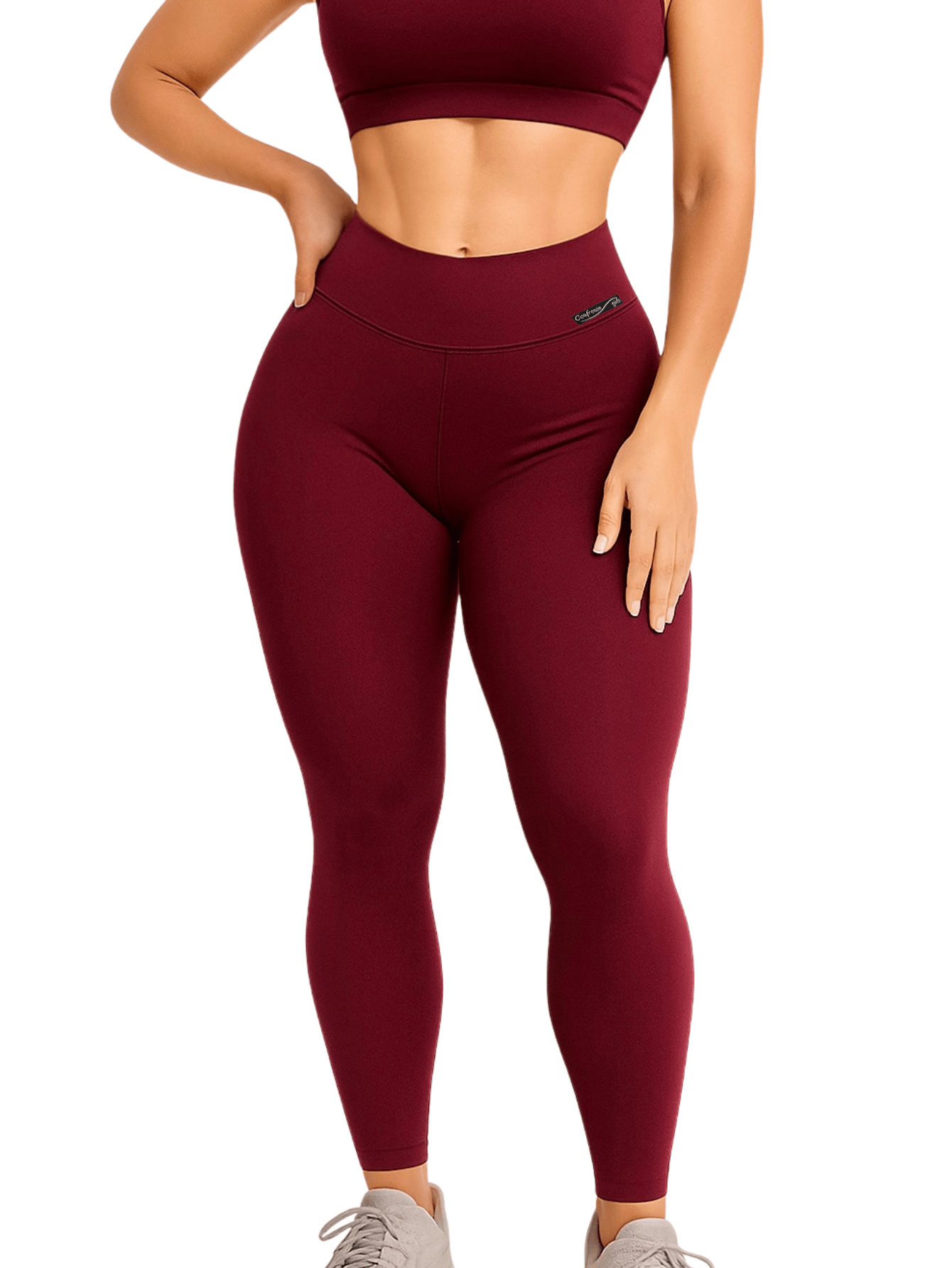 Kit 3 Calças Legging Cintura Alta Zero Transparência