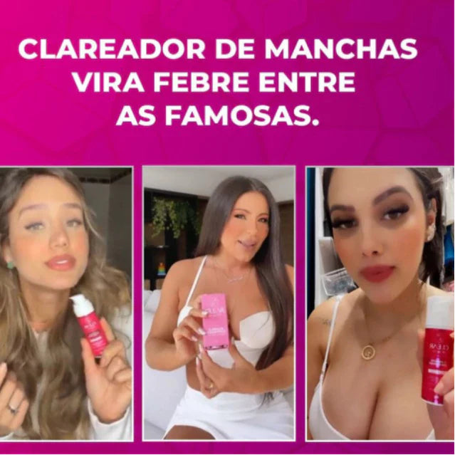 Clareador de virilha e axila Creme Clareador Partes Intimas - Clear Beauty