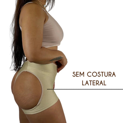 Calcinha Empina Bumbum Chapa Barriga Short Modelador Bumbum