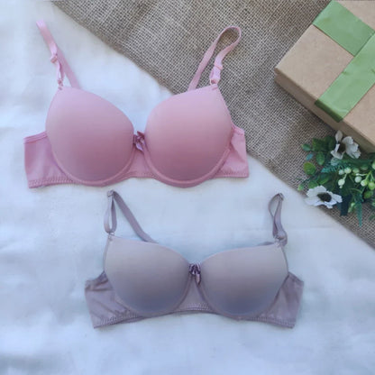 Kit C/4 Sutiã Básico Com Bojo Do P Ao Gg Direto da Fábrica Escolha Cor