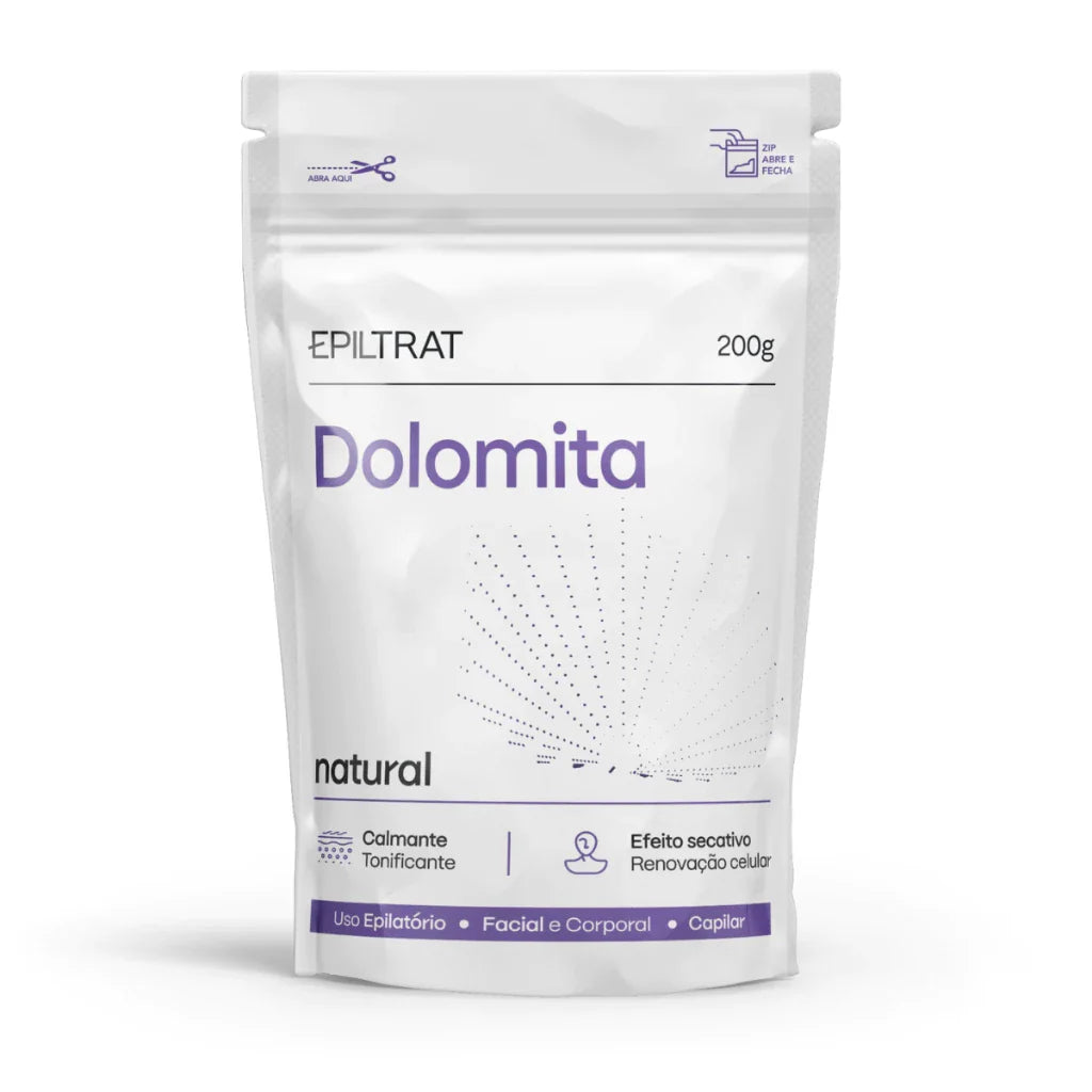 🌿 Dolomita Cosmética Labotrat 200 g – Argila Clareadora para Tratamento Facial e Corporal ✨