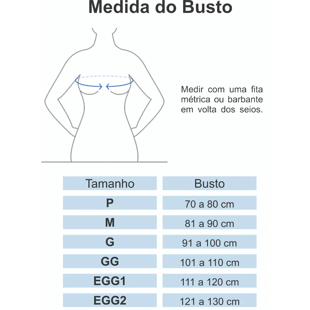 Sutiã Pós Cirúrgico Com Reforço Alta Compressão - Soutien