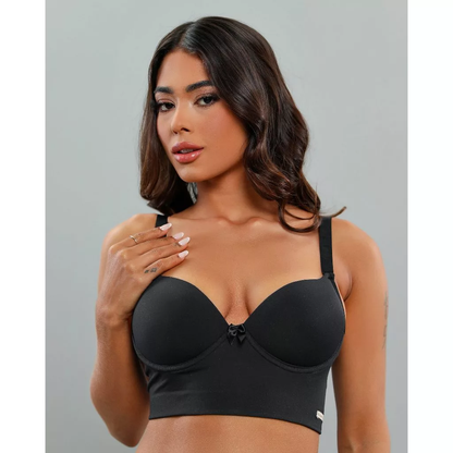 kit c/3 Reforçado de Microfibra Com Bojo - Lingerie Promoção Direto da Fábrica