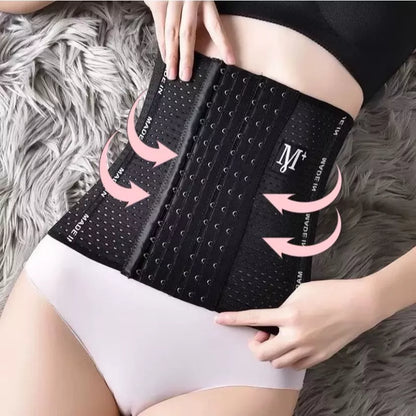 Cinta Modeladora Pós Parto e Correção de postura 6 Ajustes Fitness Alta Compressão