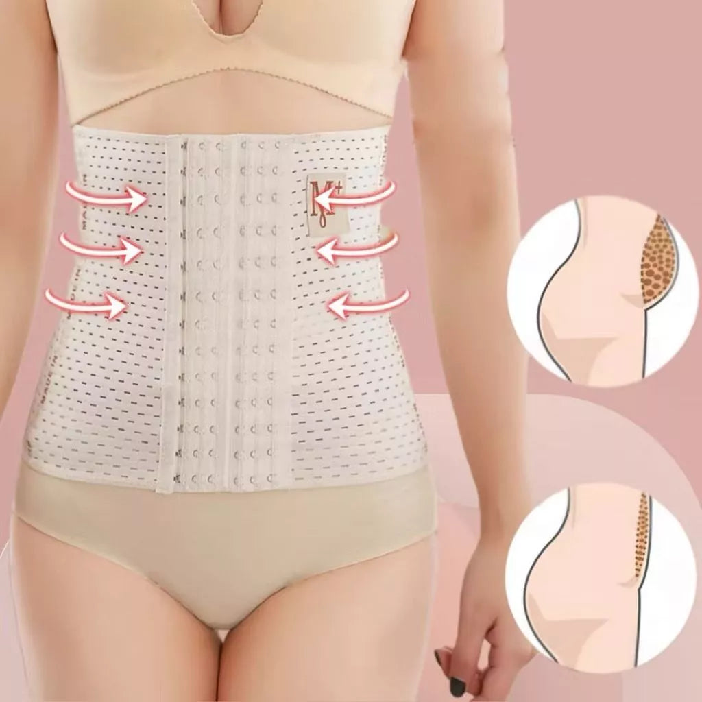 Cinta Modeladora Pós Parto e Correção de postura 6 Ajustes Fitness Alta Compressão