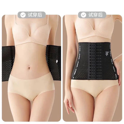 Cinta Modeladora Pós Parto e Correção de postura 6 Ajustes Fitness Alta Compressão