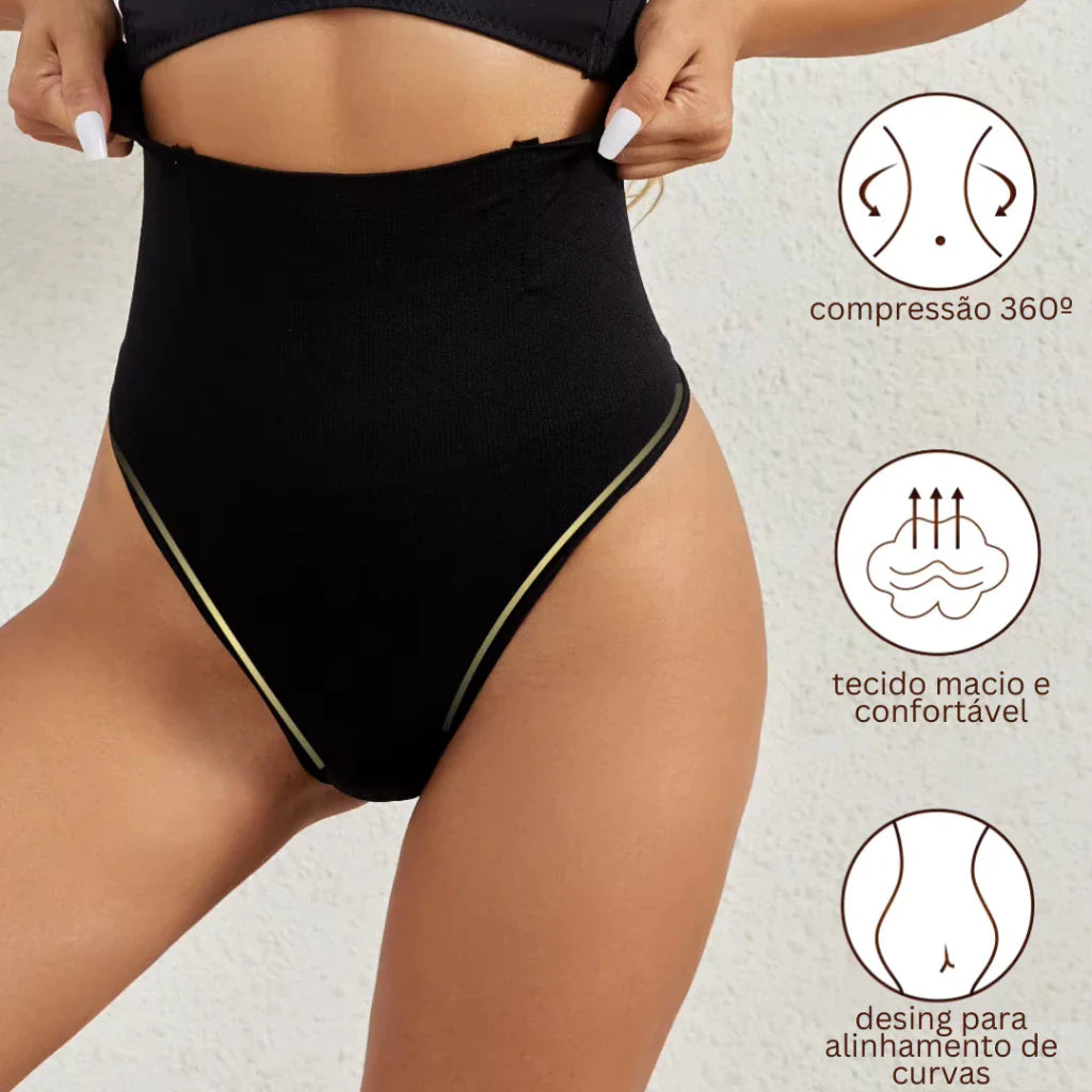 Calcinha Modeladora Compre 1 e leve duas - Cinta reduz medidas Alta Compressão