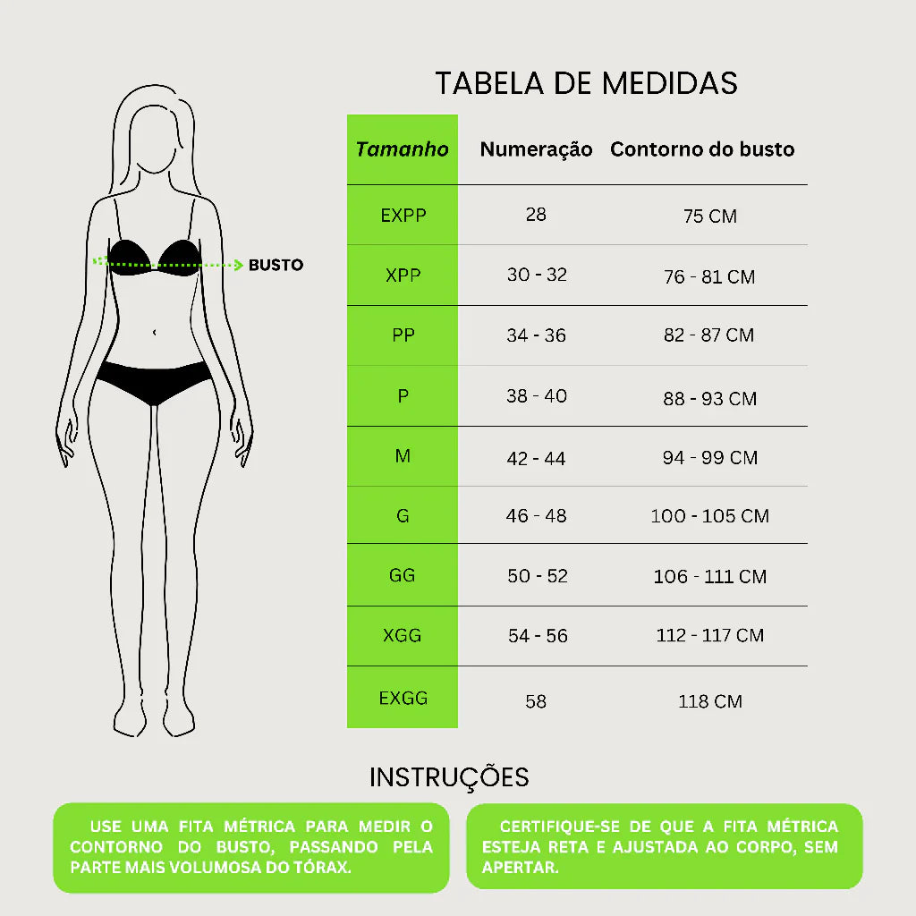 Sutiã Pós cirúrgico com alça Regata Opta Corpus