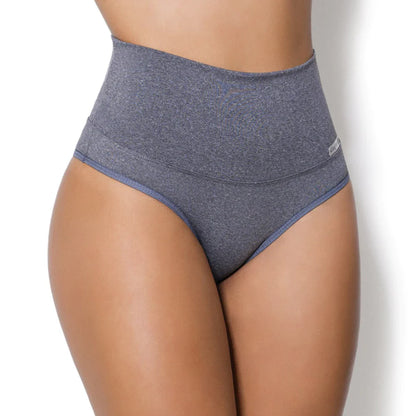 Kit 3 Calcinhas Modeladora Cinta Pós Parto Seca Barriga Compressão Redutora De Medidas Cós Alto