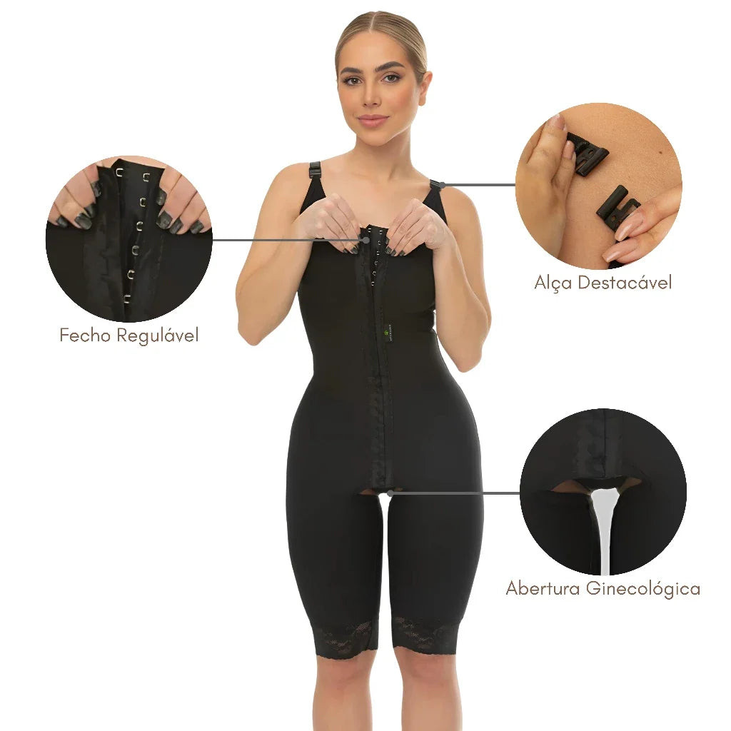 Cinta Pós Cirúrgica Alta Compressão Abdominoplastia, Lipo HD, Registro Anvisa Pós Cirurgia Plástica