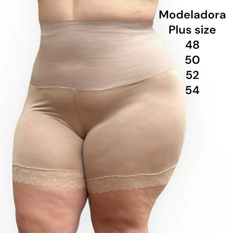 Bermuda Modeladora Anágua Cinta Short Feminino Modelador Alta Compressão Reduz Medidas pos parto