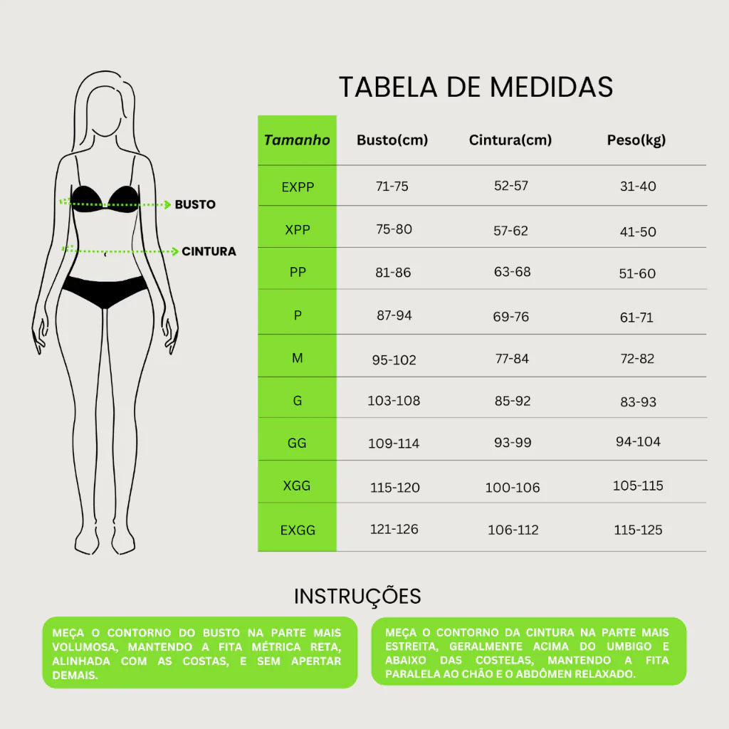 Cinta Pós Cirúrgica Alta Compressão Abdominoplastia, Lipo HD, Registro Anvisa Pós Cirurgia Plástica