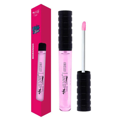 Kit 2 Gloss Latex Hidratante Labial Maçã + Morango Max Love