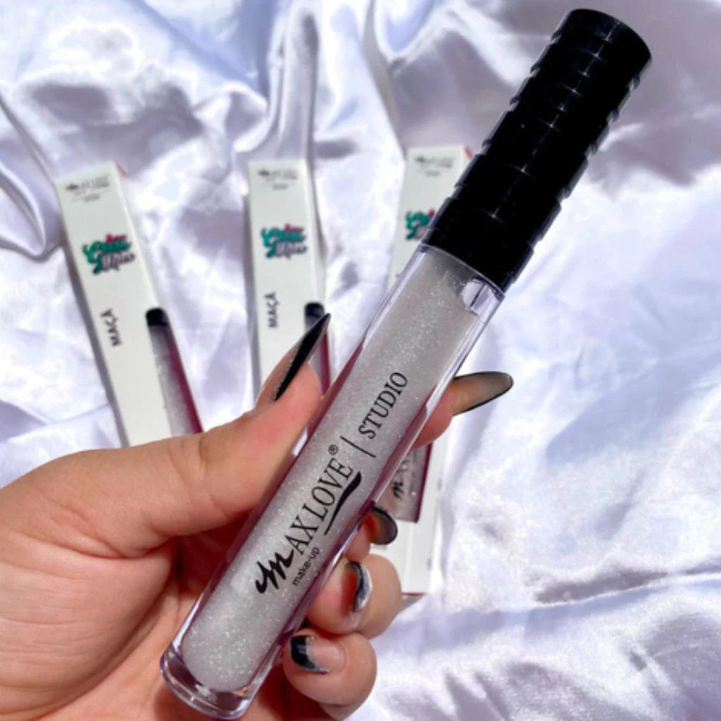 Kit 2 Gloss Latex Hidratante Labial Maçã + Morango Max Love