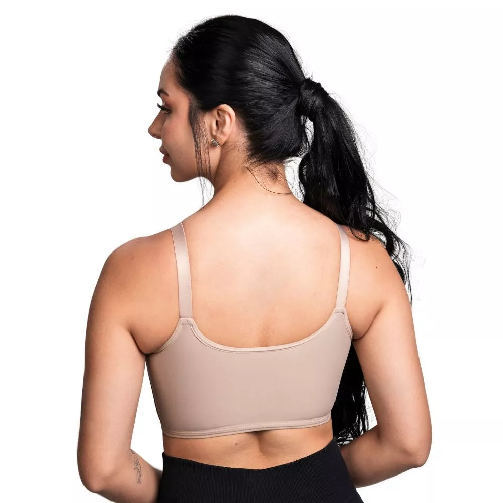 Sutiã Pós-Cirúrgico com Fecho Frontal – Sem Costura e Media Compressão