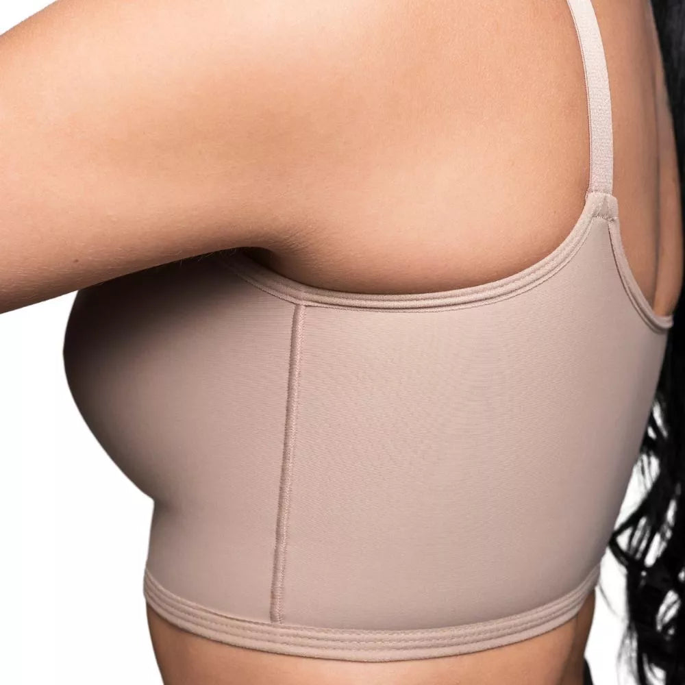 Sutiã Pós-Cirúrgico com Fecho Frontal – Sem Costura e Media Compressão