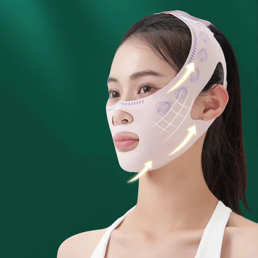 Máscara Modeladora Facial V-Line * Lifting Instantâneo e Definição do Rosto