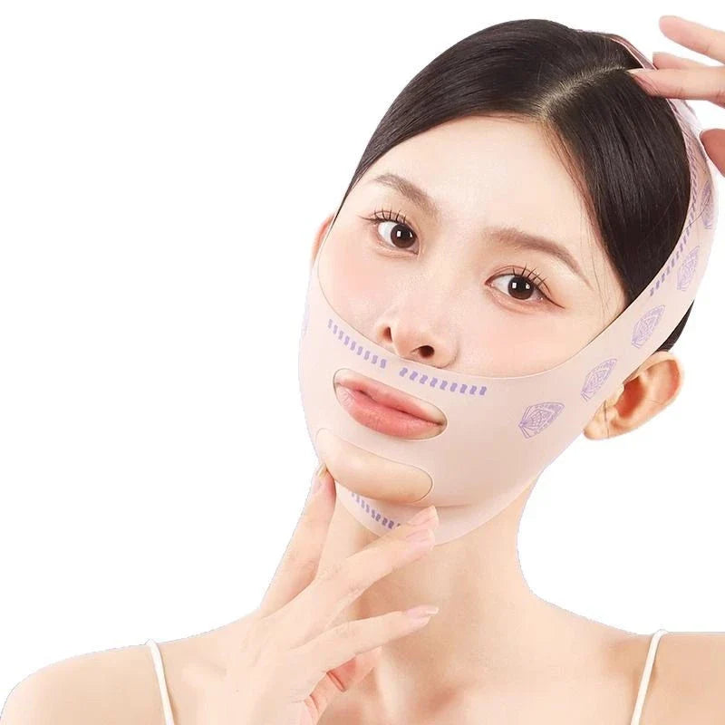 Máscara Modeladora Facial V-Line * Lifting Instantâneo e Definição do Rosto