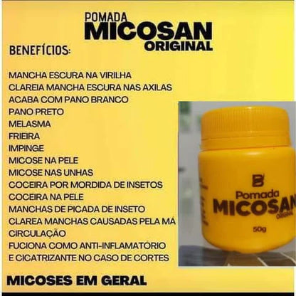 Kit Micosan Clareador de Manchas escuras Original