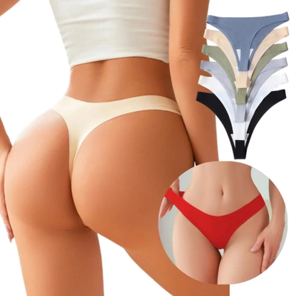 Kit Calcinhas Fio Dental Compre 5 e leve 10 Sem Costura Corte a Laser