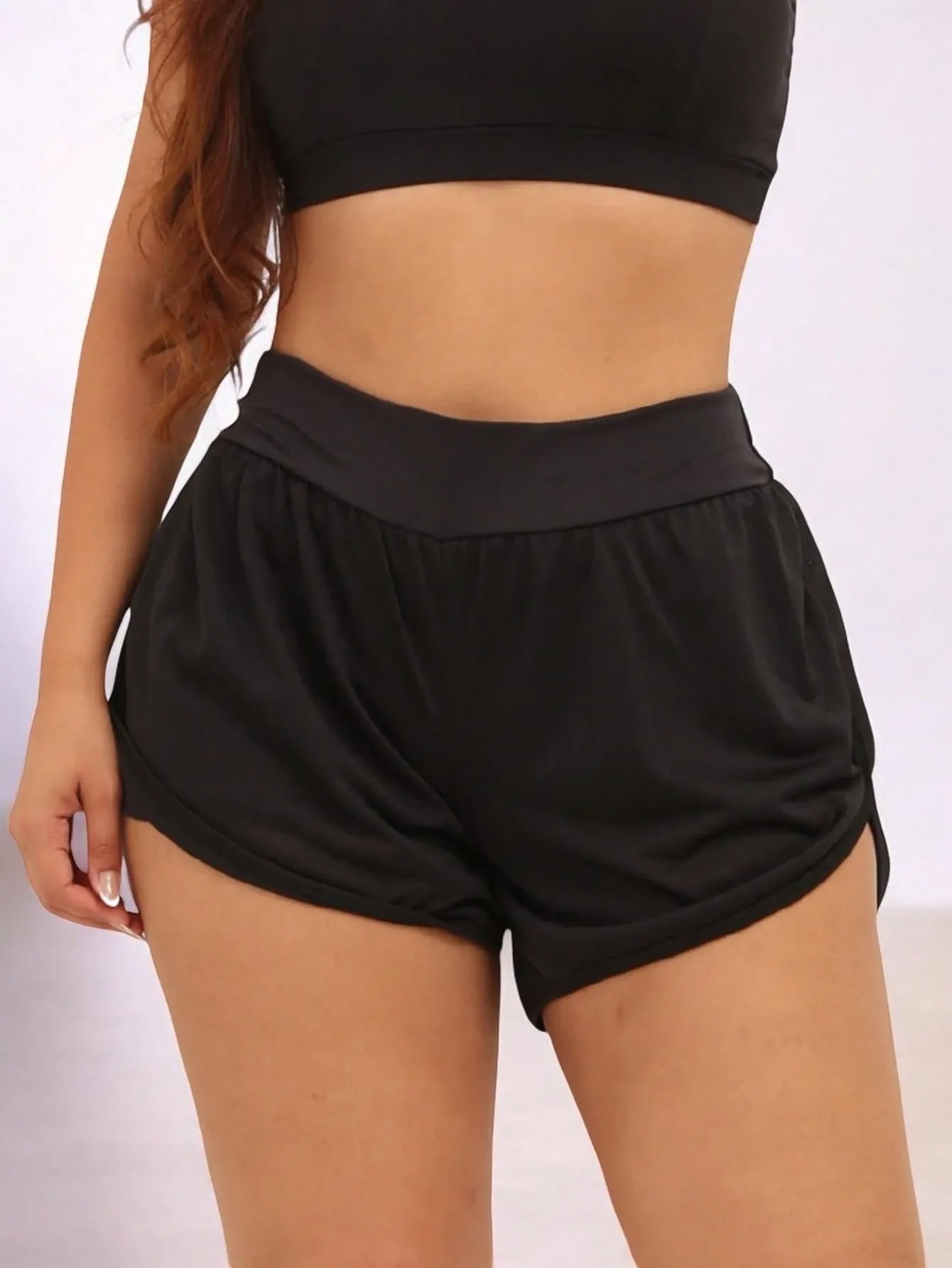 Kit 2 Shorts Duplo Roupa Academia Feminina Fitness