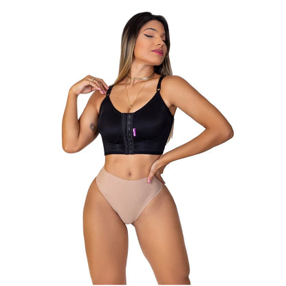Sutiã Com Reforço Pós-cirúrgico Mamoplastia prótese silicone