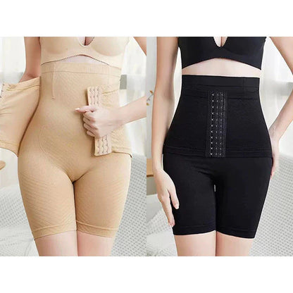 Short Cinta Modeladora Fechamento Em Colchete Pós Parto Pós Cirúrgico