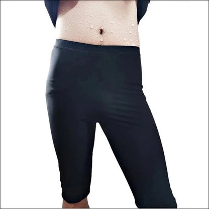 Cinta Short Sauna Modeladora Queima Gordura Exercícios Sweat Shaper