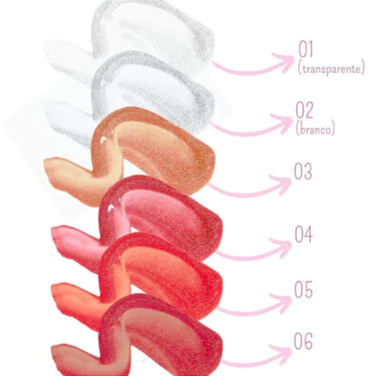 Kit Com 2 Gloss Lip Sarahs Beauty Lip Glos Brilho -S6131 Promotion